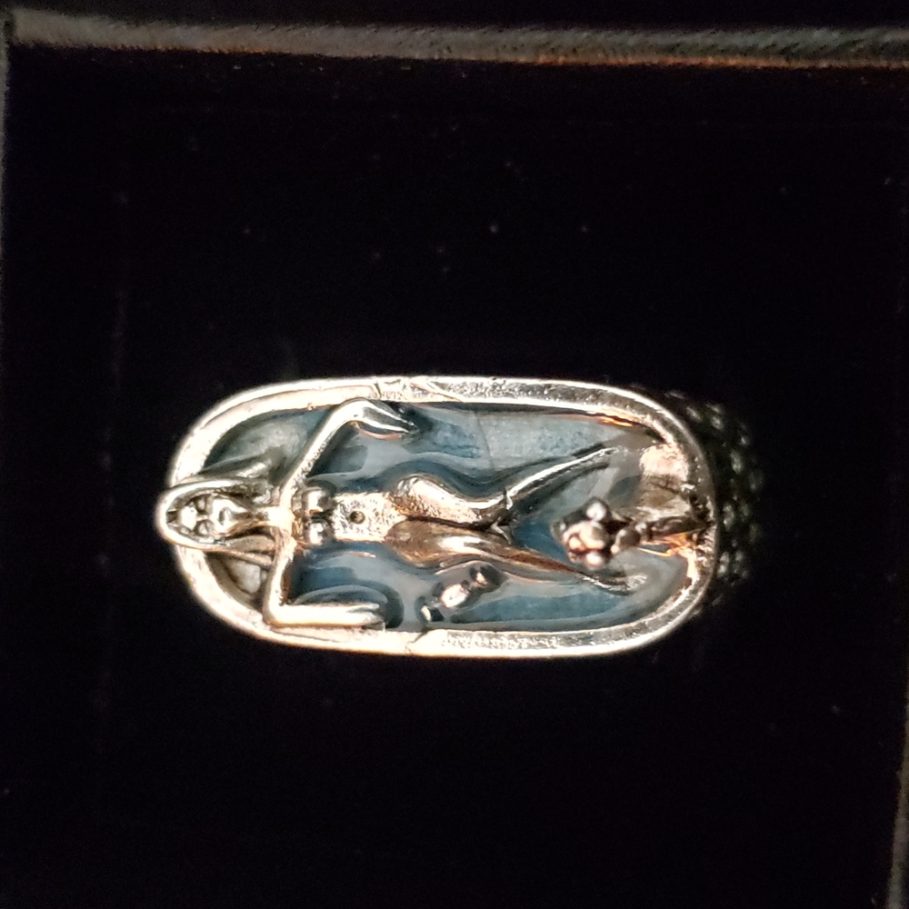 Men silver ring - Picture 8 of 11